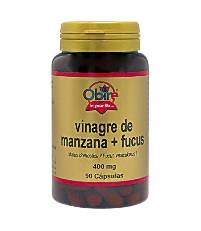 Vinagre Manzana   Fucus 400Mg 90caps Obire
