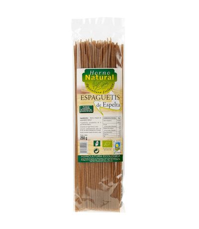 Espaguetis Espelta Integral Bio 250g Horno Natural