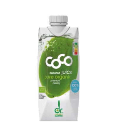 Agua de Coco Natural Eco Vegan 500ml Dr. Antonio Martins
