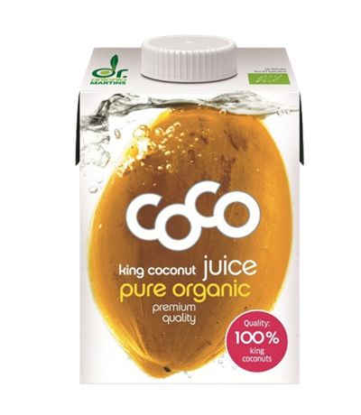 Agua de Coco Natural Pure King Bio Vegan 500ml Dr. Antonio Martins