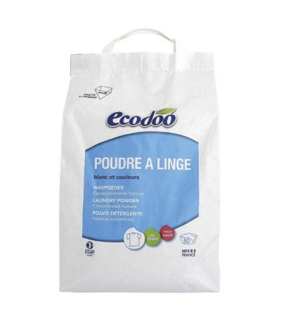 Detergente en Polvo Concentrado Eco 3kg Ecodoo