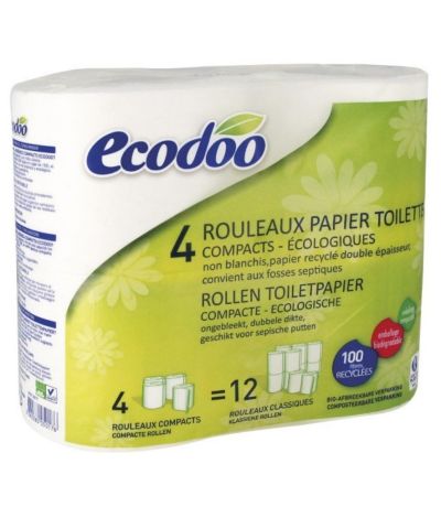 Papel Higienico Compacto 100 4 Ecodoo