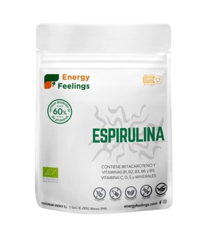 Espirulina en Polvo SinGluten Eco Vegan 200g Energy Feelings