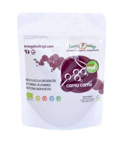 Camu Camu en Polvo SinGluten Bio Vegan 100g Energy Fruits