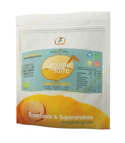Curcuma Latte Chai XL Pack SinGluten Eco Vegan 500g Energy Fruits