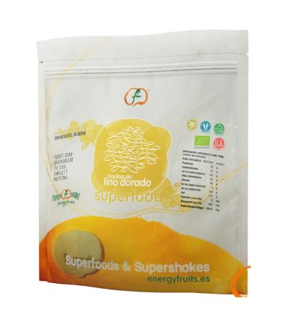 Lino Dorado Polvo XL Pack SinGluten Bio Vegan 500g Energy Fruits
