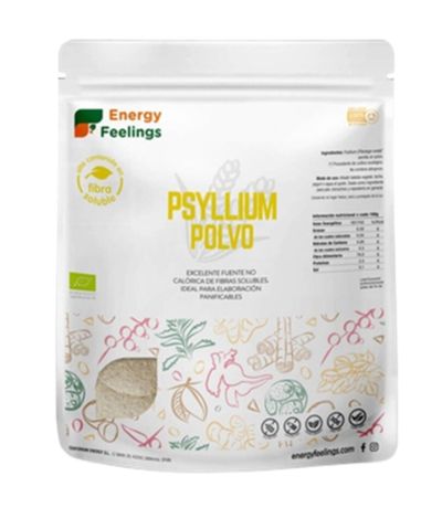 Psyllium en Polvo SinGluten Eco Vegan 500g Energy Feelings