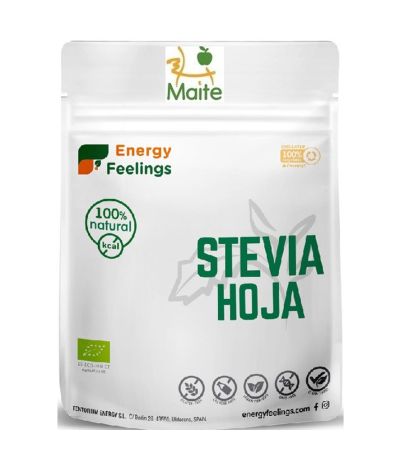 Stevia Hoja Doypack SinGluten Vegan 100g Energy Feelings
