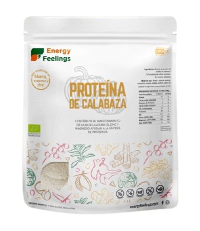 Proteina de Calabaza SinGluten Eco Vegan 500g Energy Feelings