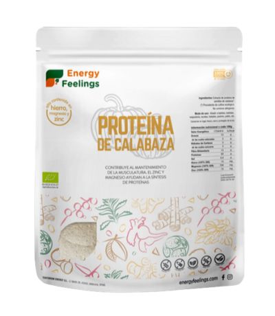 Proteina de Calabaza SinGluten Eco Vegan 1kg Energy Feelings
