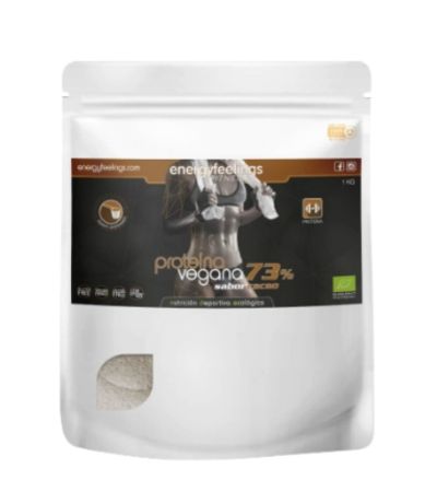 Organic Proteina Vegana 73% Cacao Eco 1kg XXL Pack Energy Feelings