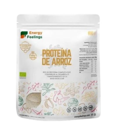 Proteina Arroz Con Vainilla Eco 1kg XXL Pack Energy Feelings