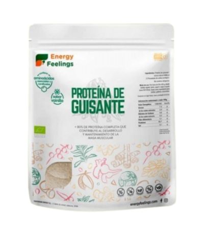 Proteina Guisante Con Vainilla Eco 1kg XXL Pack Energy Feelings