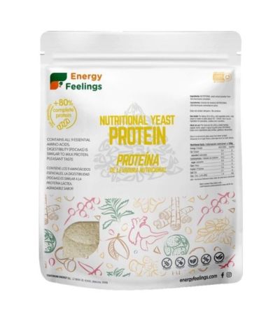 Proteina Levadura Nutricional 84% 500g Energy Feelings