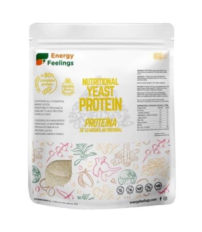 Proteina Levadura Vainilla XL Pack 500g Energy Feelings