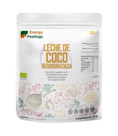 Leche Coco Deshidratada Polvo XXL Pack Eco 1kg Energy Feelings