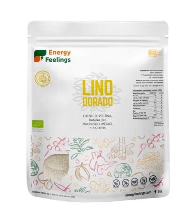Lino Dorado Polvo XXL Pack Eco 1kg Energy Feelings