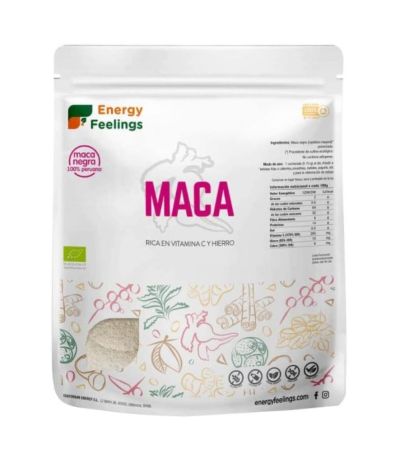 Maca Negra Polvo XL Pack Eco 1kg Energy Feelings