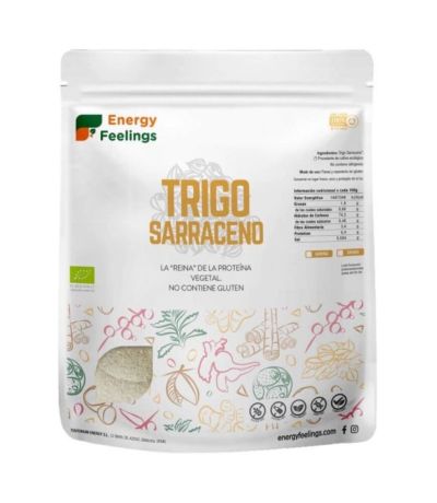 Trigo Sarraceno Grano Pelado XXL Pack Eco 1kg Energy Feelings
