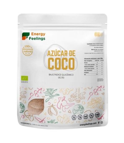 Azucar Coco XXL Pack Eco 2kg Energy Feelings