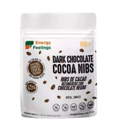 Nibs Bañados en Chocolate Doypack 200g Energy Feelings