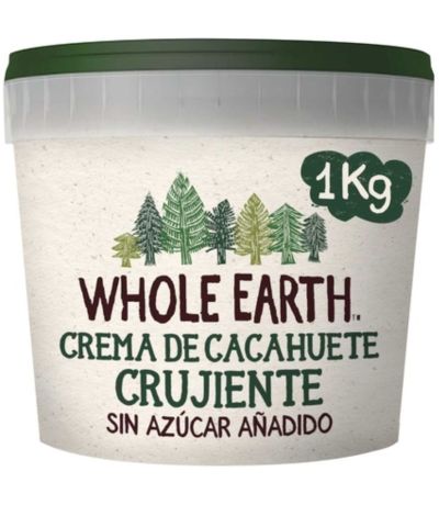 Crema de Cacahuete Crujiente 1kg Whole Earth