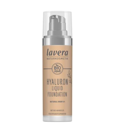 Maquillaje Fluido Hyaluronico Vegan 30ml Lavera
