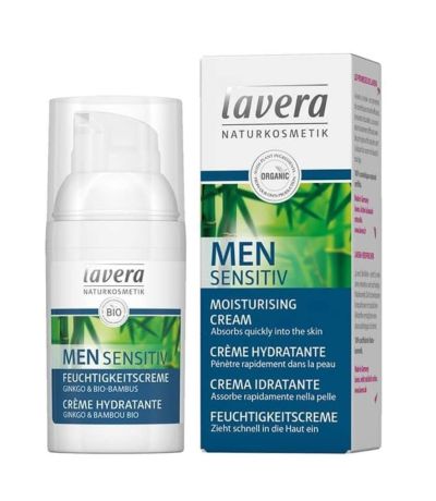 Crema Facial Hidratante Men Sensitive Bio 30ml Lavera