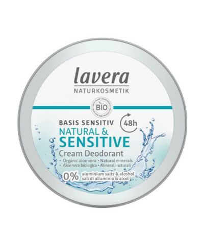 Desodorante Crema 48h Basis Sensitive Bio 50ml Lavera