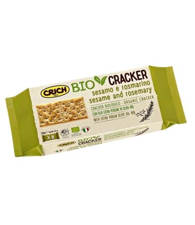 Crackers de Sesamo y Romero Bio 250g Crich