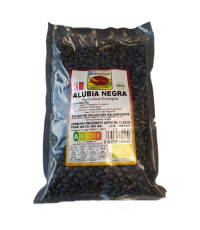 Alubia Negra SinGluten Bio 500g Bioprasad
