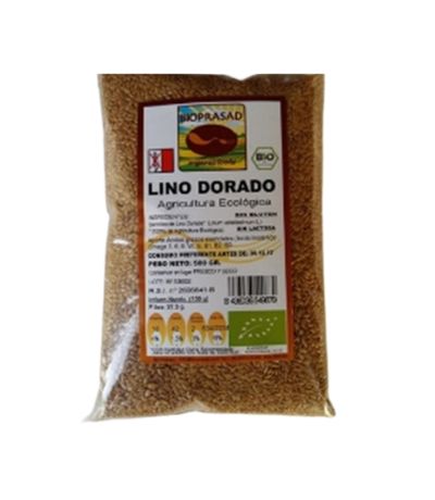 Semilla de Lino Dorado SinGluten Bio 500g Bioprasad
