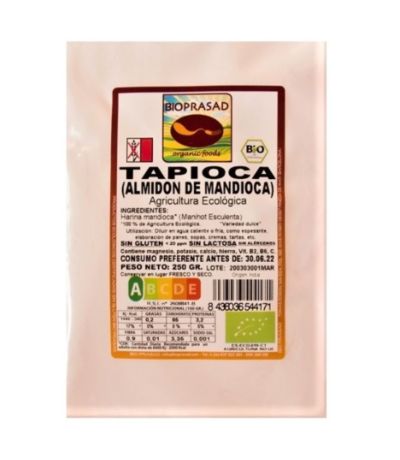 Tapioca Almidon Mandioca Eco 500g Bioprasad