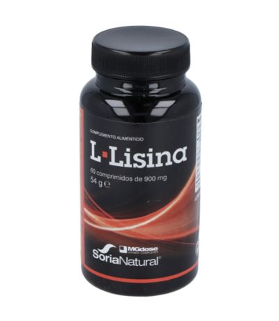 L-Lisina 900Mg 60comp Mgdose Soria Natural