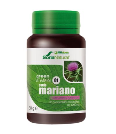 Green VitMin 01 Cardo Mariano 30caps Soria Natural