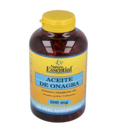 Aceite de Onagra 500 Mg 400 Perlas Nature Essential