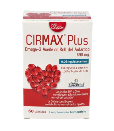 Cirmax Plus - Krill Oil 60caps Nature Essential