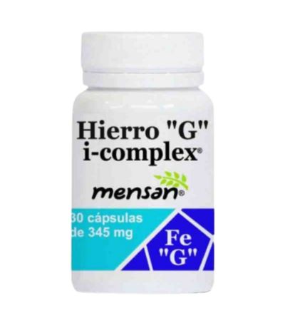 Hierro G I-Complex 345Mg 30caps Mensan