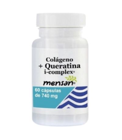 Colageno Marino Queratina I-Complex 60caps Mensan