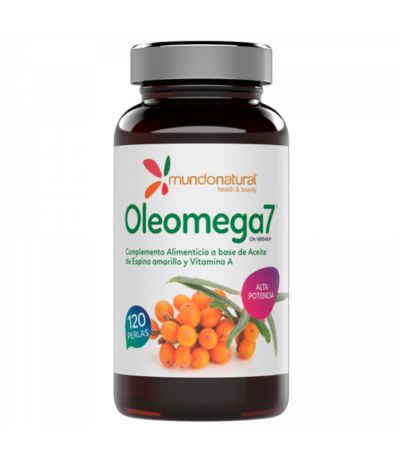 Oleomega 7 Antioxidante 120caps Mundonatural