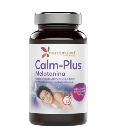 Calm Plus Melatonina 30caps Mundonatural