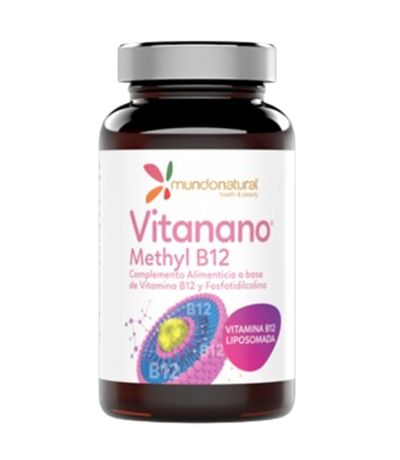 Vitanano Methyl B12 Liposomado 30caps Mundonatural