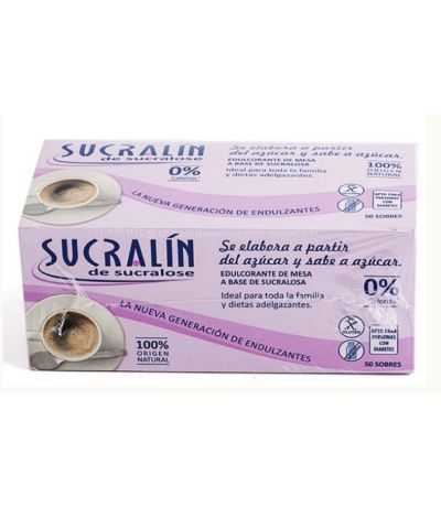 Edulcorante SinGluten 50 Sobres Sucralin