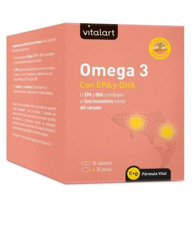Omega 3 30caps  30 perlas Vitalart