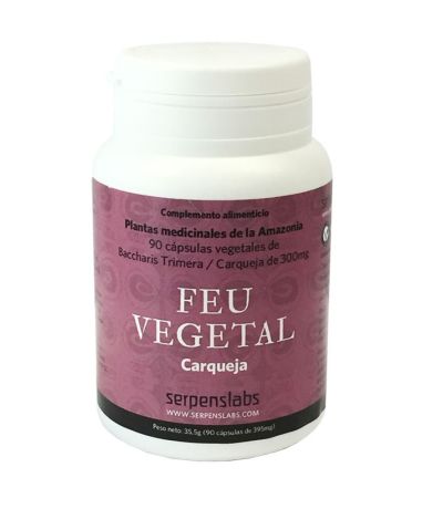 Feu Vegetal Carqueja SinGluten Bio Vegan 90caps Serpens
