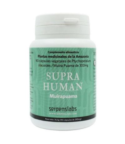 Supra Human Muira Puama SinGluten Bio Vegan 90caps Serpens
