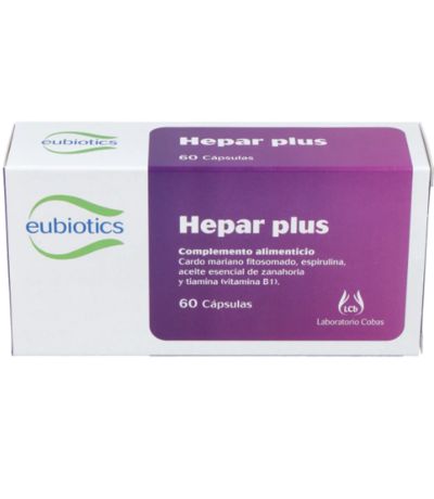 Hepar Plus Symbiopharm SinGluten 60caps LCB Cobas