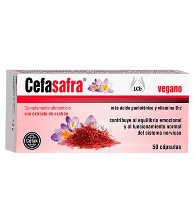 Cefasafra Vegan 50caps LCB Cobas