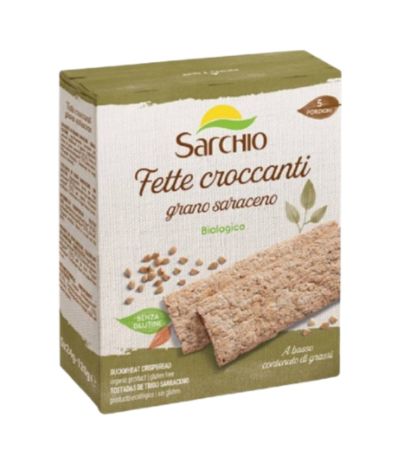 Crackers Trigo Sarraceno Eco SinGluten 120g Sarchio