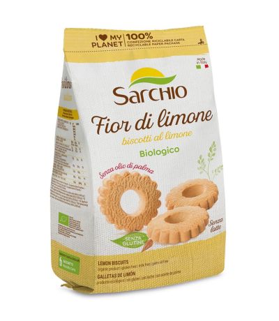 Galletas de Limon SinGluten Bio 200g Sarchio